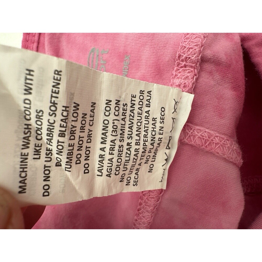 Bebe Sport Women Pink Leggings M stretchy . - Picture 7 of 10